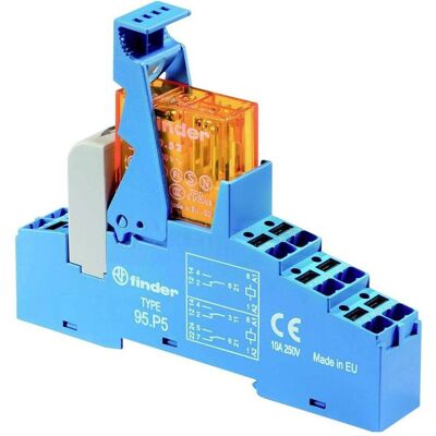 Finder 48.P6.9.024.4050 Koppelrelais 24 V/DC 16 A 1 Wechsler 1 St., Relais Finder 48.P6.9.024.4050 Koppelrelais 24 V/DC 16 A 1 Wechsler 1 St., Relais