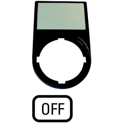 Eaton Halter mit Einlegeschild OFF, Automatisierung Eaton Halter mit Einlegeschild OFF, Automatisierung