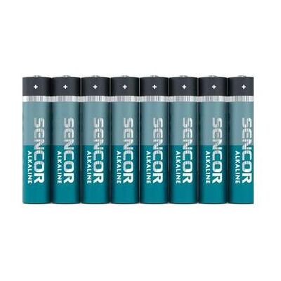 Sencor Einmal alkalisch Batterie AAA, 8-pack (8 Stk., AAA), Batterien + Akkus Sencor Einmal alkalisch Batterie AAA, 8-pack (8 Stk., AAA), Batterien + Akkus
