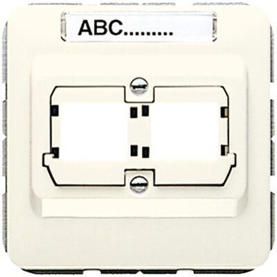 Jung 569-21ACS Abdeckung - Mod.Jack Aufputz, Abschirmung, Beschriftungsfeld Jung 569-21ACS Abdeckung - Mod.Jack Aufputz, Abschirmung, Beschriftungsfeld
