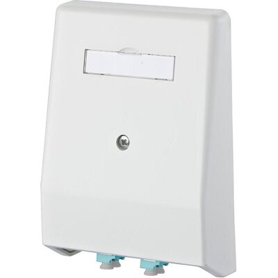 Metz Steckdose, Connect OpDAT 4 UP 2xLC-D OM3 (Keramik) reinweiss 1501107702-E Metz Steckdose, Connect OpDAT 4 UP 2xLC-D OM3 (Keramik) reinweiss 1501107702-E