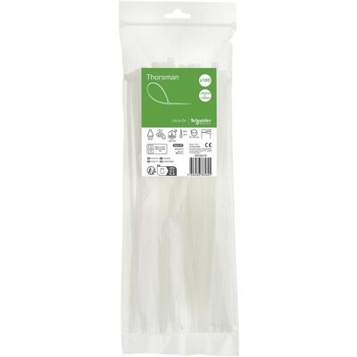 Schneider Electric IMT46419 - Kabelbinder - 300x4,8mm - Packung 100 Schneider Electric IMT46419 - Kabelbinder - 300x4,8mm - Packung 100
