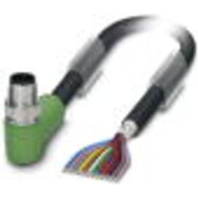 Phoenix Contact 1430116 Sensor-/Aktor-Steckverbinder, konfektioniert 10 m Polzahl: 12 1 St., Elektronikkabel + Stecker, Schwarz Phoenix Contact 1430116 Sensor-/Aktor-Steckverbinder, konfektioniert 10 m Polzahl: 12 1 St., Elektronikkabel + Stecker, Schwarz