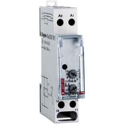 Legrand Modell 04741 Zeitrelais - Einstellbar, 1 Modul Legrand Modell 04741 Zeitrelais - Einstellbar, 1 Modul