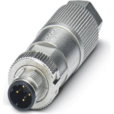 Contact Phoenix 1411068. Stecker: M12, Farbe des Produkts: Silber, Material: Zink. Gewicht: 39 g, Äußeres, Elektronikkabel + Stecker, Silber Contact Phoenix 1411068. Stecker: M12, Farbe des Produkts: Silber, Material: Zink. Gewicht: 39 g, Äußeres, Elektronikkabel + Stecker, Silber