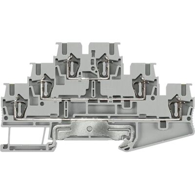 Siemens Dreistockklemme 8WH20304HF00 1 St., Elektronikkabel + Stecker, Grau Siemens Dreistockklemme 8WH20304HF00 1 St., Elektronikkabel + Stecker, Grau