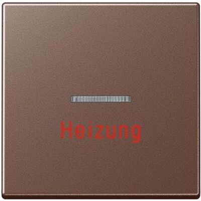 JUNG Kontrollwippe Schalter A mokka glz A590HMO, Schalter + Taster, Braun JUNG Kontrollwippe Schalter A mokka glz A590HMO, Schalter + Taster, Braun
