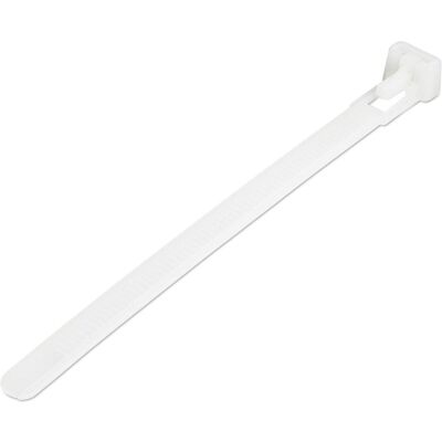 StarTech, Kabelbinder, 12cm(5") Reusable Cable Ties, 7mm(1/4") wide, 30mm(1-1/8") Bundle Dia. 22kg(50lb (Kunststoffkabelbinder, 8 mm, 100 Stk.) StarTech, Kabelbinder, 12cm(5") Reusable Cable Ties, 7mm(1/4") wide, 30mm(1-1/8") Bundle Dia. 22kg(50lb (Kunststoffkabelbinder, 8 mm, 100 Stk.)