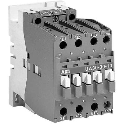 ABB UA30-30-10-80 Schütz - 3 Hauptkontakte, 1 Hilfskontakt, 220-240V ABB UA30-30-10-80 Schütz - 3 Hauptkontakte, 1 Hilfskontakt, 220-240V