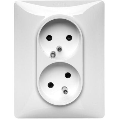 Legrand DOUBLE SOCKET LE-753186 Valena Life 230 V 16 A (S/UTP, CAT7, 431.38 m), Netzwerkkabel Legrand DOUBLE SOCKET LE-753186 Valena Life 230 V 16 A (S/UTP, CAT7, 431.38 m), Netzwerkkabel