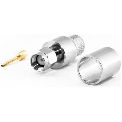 Varia RP-SMA-Stecker für HDF400 Kabel, Crimp Version, Elektronikkabel + Stecker Varia RP-SMA-Stecker für HDF400 Kabel, Crimp Version, Elektronikkabel + Stecker