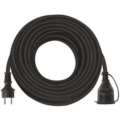 Emos, Verlängerungskabel, Venkovní prodlužovací kabel 25 m / 1 zásuvka / černý / guma-neopren / 230 V / 2,5 mm2 (25 m) Emos, Verlängerungskabel, Venkovní prodlužovací kabel 25 m / 1 zásuvka / černý / guma-neopren / 230 V / 2,5 mm2 (25 m)