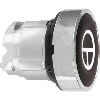Schneider Electric Frontelem., rund f. Drucktast. Ř 22, o. ZB4BA245, Schalter + Taster, Schwarz Schneider Electric Frontelem., rund f. Drucktast. Ř 22, o. ZB4BA245, Schalter + Taster, Schwarz