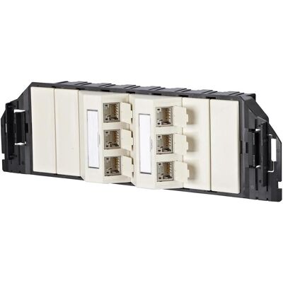 Metz Connect, Steckdose, 130B11S60301-E - RJ-45 - Schwarz - Weiss - 1 Stück(e) Metz Connect, Steckdose, 130B11S60301-E - RJ-45 - Schwarz - Weiss - 1 Stück(e)