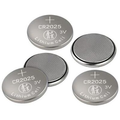 Esperanza LITHIUM BATTERIES CR2025 5PCS BLISTER (5 Stk., CR2025), Batterien + Akkus Esperanza LITHIUM BATTERIES CR2025 5PCS BLISTER (5 Stk., CR2025), Batterien + Akkus