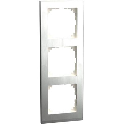 Merten MEG4030-3646 Edelstahl/Aluminium Wandplatte - Schalterabdeckung Merten MEG4030-3646 Edelstahl/Aluminium Wandplatte - Schalterabdeckung