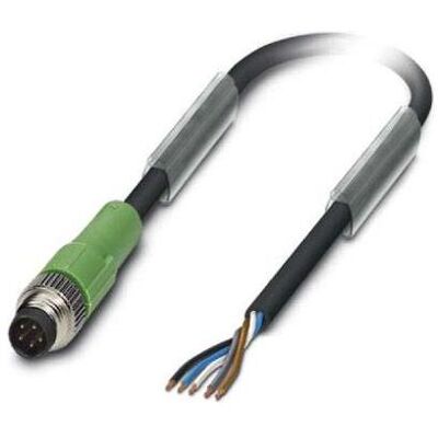 Phoenix Contact 1404461 Sensor-/Aktor-Steckverbinder, konfektioniert 1.50 m Polzahl: 5 1 St., Elektronikkabel + Stecker, Schwarz Phoenix Contact 1404461 Sensor-/Aktor-Steckverbinder, konfektioniert 1.50 m Polzahl: 5 1 St., Elektronikkabel + Stecker, Schwarz