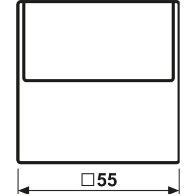 JUNG A 590 CARD SW - Hotelcard-Schalter ohne Taster-Einsatz JUNG A 590 CARD SW - Hotelcard-Schalter ohne Taster-Einsatz