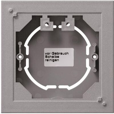 Gira, Zubehör Schalterprogramm, AP-Gehäuse 1f flach System 55 F Alu 021926 Gira, Zubehör Schalterprogramm, AP-Gehäuse 1f flach System 55 F Alu 021926