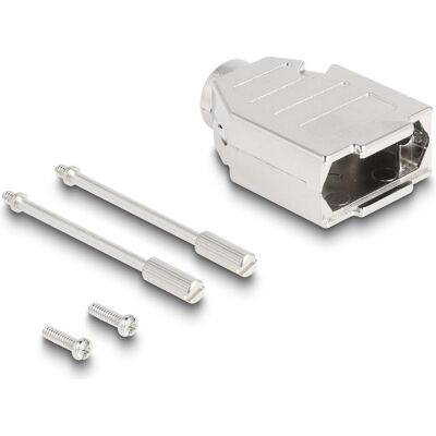 Delock D-Sub Gehäuse für 9 Pin Stecker / Buchse, Elektronikkabel + Stecker, Silber Delock D-Sub Gehäuse für 9 Pin Stecker / Buchse, Elektronikkabel + Stecker, Silber