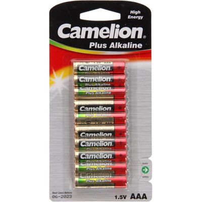 Camelion Micro (AAA)-Batterie Alkali-Ma (10 Stk., AAA, 1250 mAh), Batterien + Akkus Camelion Micro (AAA)-Batterie Alkali-Ma (10 Stk., AAA, 1250 mAh), Batterien + Akkus