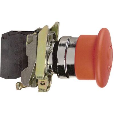 Schneider Electric Not-Halt-Schalter XB4BT845, Schalter + Taster, Rot Schneider Electric Not-Halt-Schalter XB4BT845, Schalter + Taster, Rot