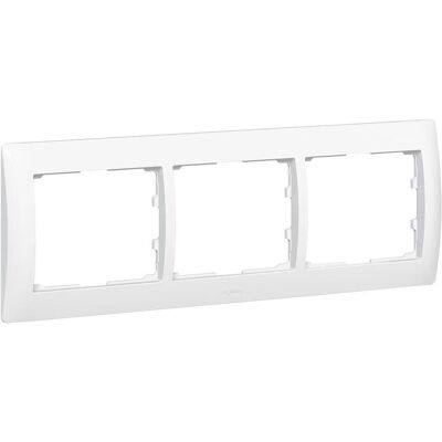 Legrand, Zubehör Schalterprogramm, Galea Rahmen 3fach 771003 ultraweiss waagerecht Legrand, Zubehör Schalterprogramm, Galea Rahmen 3fach 771003 ultraweiss waagerecht