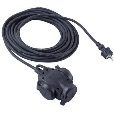 Connectra, Verlängerungskabel, 46.523.25 Wandanschlussklemme 3fach - 25m - H07RN-F - 3 G 2,5 mm² (25 m) Connectra, Verlängerungskabel, 46.523.25 Wandanschlussklemme 3fach - 25m - H07RN-F - 3 G 2,5 mm² (25 m)
