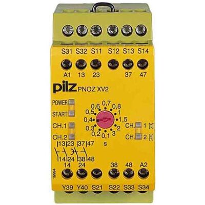 Pilz 777502 PNOZ XV2P 3/24VDC 2n/o 2n/o t, Relais Pilz 777502 PNOZ XV2P 3/24VDC 2n/o 2n/o t, Relais