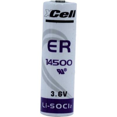 XCell ER14500 Spezial-Batterie Mignon (AA) Lithium 3.6 V 2600 mAh 1 St. (1 Stk., AA, 2600 mAh), Batterien + Akkus XCell ER14500 Spezial-Batterie Mignon (AA) Lithium 3.6 V 2600 mAh 1 St. (1 Stk., AA, 2600 mAh), Batterien + Akkus