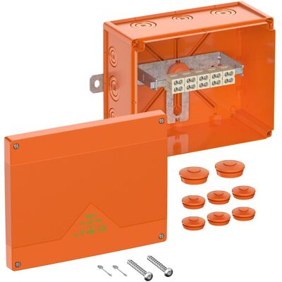 Spelsberg, Abzweigdose, Kabelabzweigkasten WKE 6-Duo 5 x 10qmm Dose, Gehäuse für Montage auf der Wand/Decke 40139 Spelsberg, Abzweigdose, Kabelabzweigkasten WKE 6-Duo 5 x 10qmm Dose, Gehäuse für Montage auf der Wand/Decke 40139