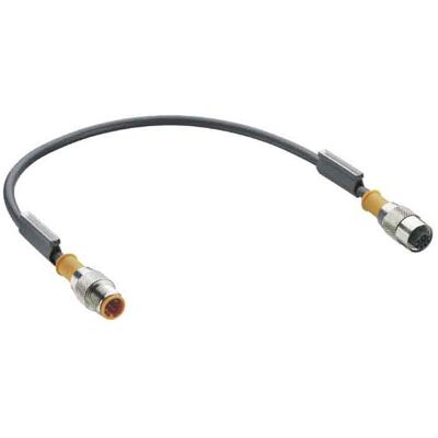 Belden Verbindungsleitung, Elektronikkabel + Stecker, Schwarz Belden Verbindungsleitung, Elektronikkabel + Stecker, Schwarz