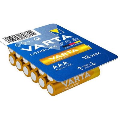 Varta Batterie Alkaline, Micro (AAA), Batterien + Akkus Varta Batterie Alkaline, Micro (AAA), Batterien + Akkus