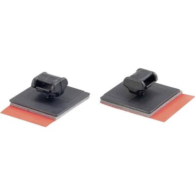 HellermannTyton, Kabelbinder, FMB3APT-A Befestigungssockel selbstklebend 151-04426 Schwarz (Befestigungsschlaufen, 19 mm, 1 Stk.) HellermannTyton, Kabelbinder, FMB3APT-A Befestigungssockel selbstklebend 151-04426 Schwarz (Befestigungsschlaufen, 19 mm, 1 Stk.)