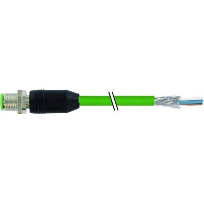 Murr Elektronik Sensor /Aktor Steckverbinder, unkonfektioniert 5.00 m 1 St., Elektronikkabel + Stecker, Grün Murr Elektronik Sensor /Aktor Steckverbinder, unkonfektioniert 5.00 m 1 St., Elektronikkabel + Stecker, Grün