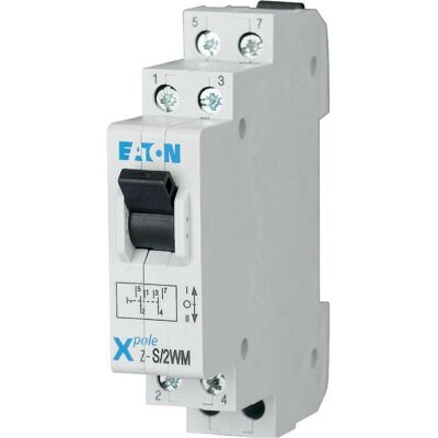 Eaton Umschalter IOII 16A 230V, Schalter + Taster, Grau Eaton Umschalter IOII 16A 230V, Schalter + Taster, Grau