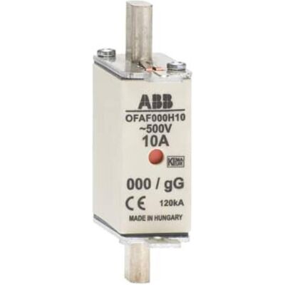 ABB, Sicherung, OFAF000H Sicherungseinsatz NH000, 500V / 63A, gG DIN IEC 60269-1-2 (63 A) ABB, Sicherung, OFAF000H Sicherungseinsatz NH000, 500V / 63A, gG DIN IEC 60269-1-2 (63 A)