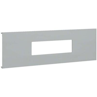 Hager, Leitungsführung Zubehör, TEH R9327VERZ Blende Automateneinbaueinheit 9f Stahlblech zu BRS OT 120mm verzin Hager, Leitungsführung Zubehör, TEH R9327VERZ Blende Automateneinbaueinheit 9f Stahlblech zu BRS OT 120mm verzin