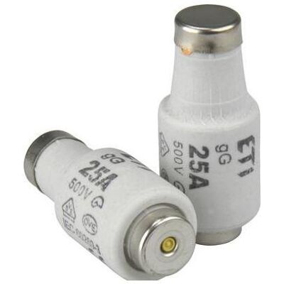 Eti, Sicherung, Diazed-Sicherungseinsätze E27 DII 25A Eti, Sicherung, Diazed-Sicherungseinsätze E27 DII 25A