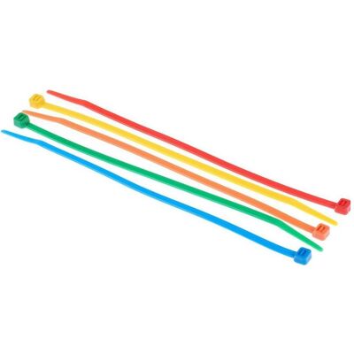 RS PRO, Kabelbinder, Kabelbinder 200x4,6mm (Kunststoffkabelbinder, 203 mm, 250 Stk.) RS PRO, Kabelbinder, Kabelbinder 200x4,6mm (Kunststoffkabelbinder, 203 mm, 250 Stk.)