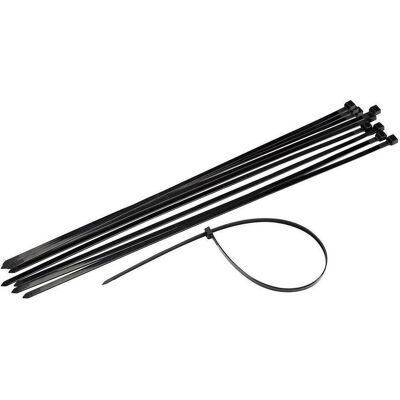 Okko, Kabelbinder, CABLE TIES 2.5X160MM 100PCS BLACK (Kunststoffkabelbinder, 160 mm, 100 Stk.) Okko, Kabelbinder, CABLE TIES 2.5X160MM 100PCS BLACK (Kunststoffkabelbinder, 160 mm, 100 Stk.)
