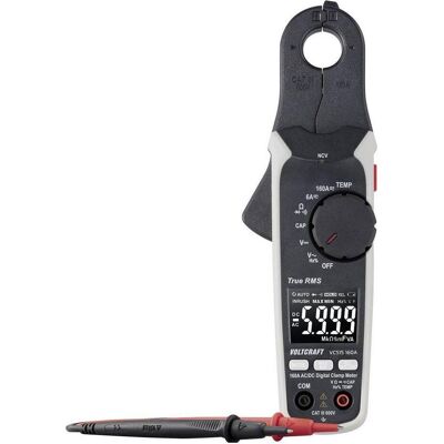 Voltcraft, Multimeter, VC515 160A Stromzange Auflösung 1 mA CAT III 600 V Anzeige (Counts): 6 (CAT III 600V, Zangenstrommesser) Voltcraft, Multimeter, VC515 160A Stromzange Auflösung 1 mA CAT III 600 V Anzeige (Counts): 6 (CAT III 600V, Zangenstrommesser)