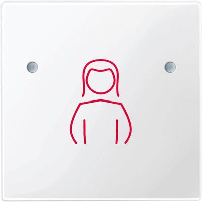 Merten, Zubehör Schalterprogramm, Klinik Tastfläche 1f polw System M ZP MEG4840-0319 Merten, Zubehör Schalterprogramm, Klinik Tastfläche 1f polw System M ZP MEG4840-0319