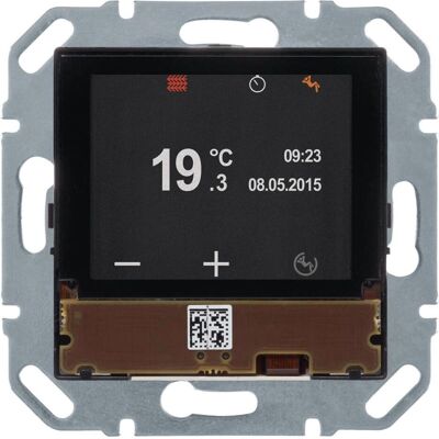 Berker KNX-Raumcontroller, Thermostat, Schwarz Berker KNX-Raumcontroller, Thermostat, Schwarz
