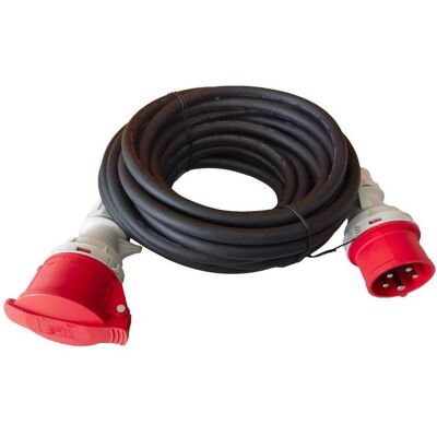 RS PRO, Verlängerungskabel, 25m 1 Socket CEE Extension Lead, 400 V, IP44 (25 m, CEE 7/3) RS PRO, Verlängerungskabel, 25m 1 Socket CEE Extension Lead, 400 V, IP44 (25 m, CEE 7/3)