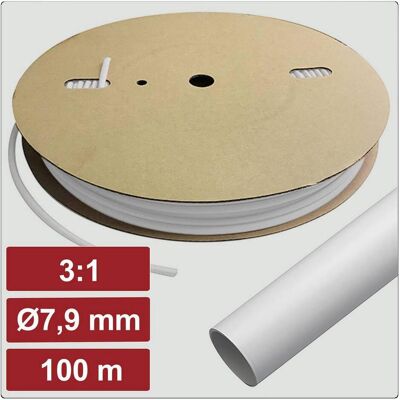 Electronic Garage, Schrumpfschlauch, EG25CA083 Schrumpfschlauch mit Kleber Weiss 7.9 mm 2.6 mm Schru Electronic Garage, Schrumpfschlauch, EG25CA083 Schrumpfschlauch mit Kleber Weiss 7.9 mm 2.6 mm Schru