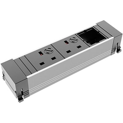 Bachmann, Steckdosenleiste, POWER FRAME - Steckdosenleiste - Eingabe, Eingang GST18i3 (2x, BS 1363, CEE 7/3) Bachmann, Steckdosenleiste, POWER FRAME - Steckdosenleiste - Eingabe, Eingang GST18i3 (2x, BS 1363, CEE 7/3)