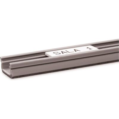 Brady, Kabelverbindung Zubehör, Perforierte 1.000-mm-Schiene für Clip-Kennzeichnungen, H 9 mm, grau Brady, Kabelverbindung Zubehör, Perforierte 1.000-mm-Schiene für Clip-Kennzeichnungen, H 9 mm, grau