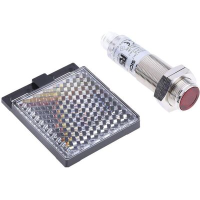 RS PRO Sensor fotoelektrisch M18 NPN refl. M12 (Sensor), Elektronikmodul RS PRO Sensor fotoelektrisch M18 NPN refl. M12 (Sensor), Elektronikmodul