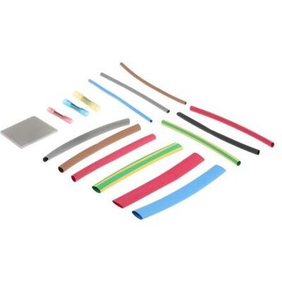 RS PRO, Schrumpfschlauch, Schrumpfschlauch/ -spleiss 2:1 farbig Set RS PRO, Schrumpfschlauch, Schrumpfschlauch/ -spleiss 2:1 farbig Set